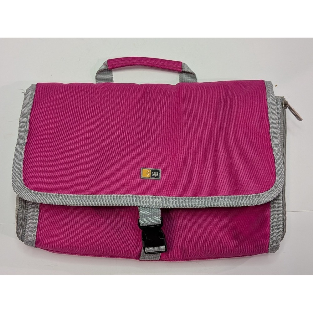 Case Logic Toiletry Bag Unisex OS Pink Excellent Hanging Travel Organizer Case